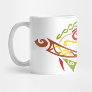 Tribal Flying Fish Mug